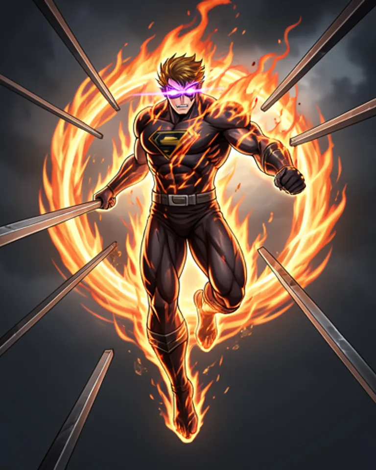 Portrait of The Overpowered Man