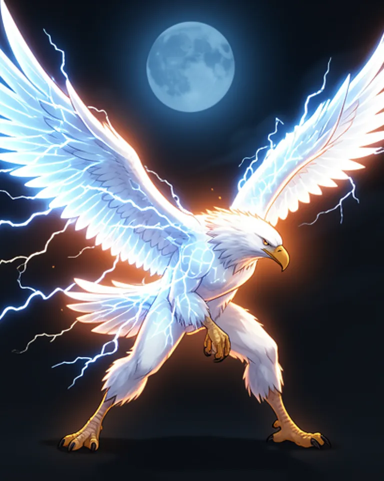 Portrait of Thunderbird on the go
