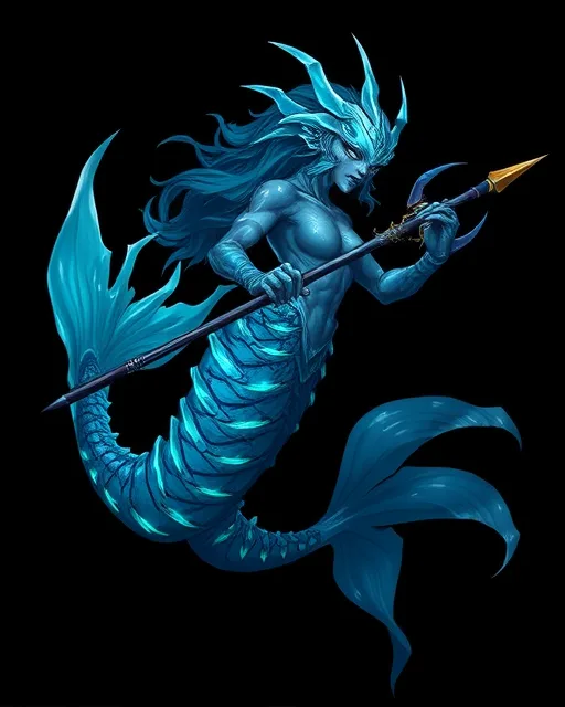 Portrait of Deep Mermaid