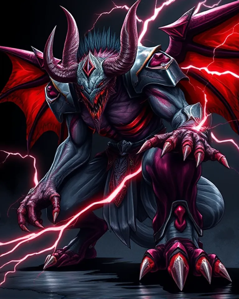 Portrait of Satan 