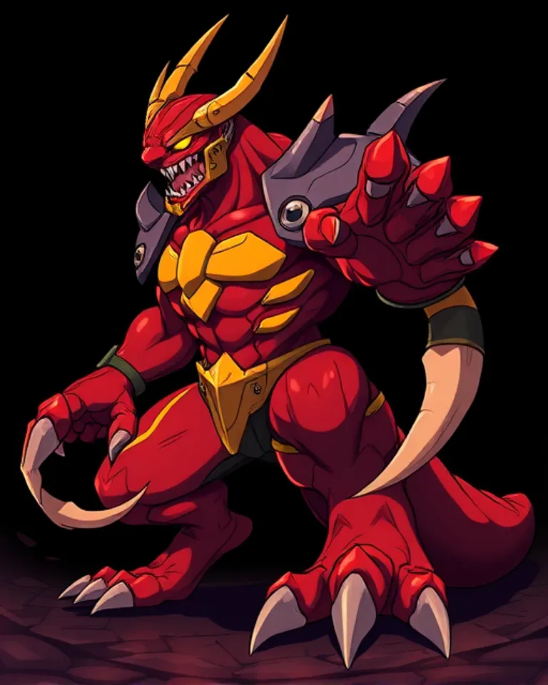 Portrait of Lavion, The Emperor of Lava