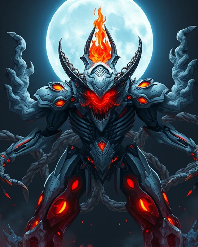 Portrait of Balor, the Blazing Fomorian
