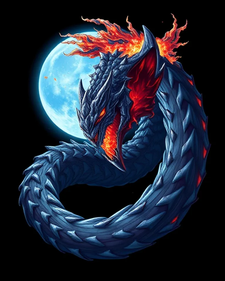 Portrait of The Ouroboros