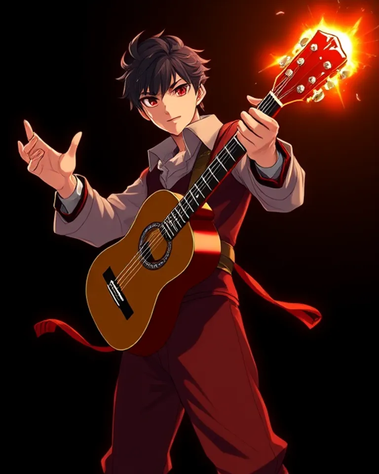 Portrait of Mariachi, the Singer