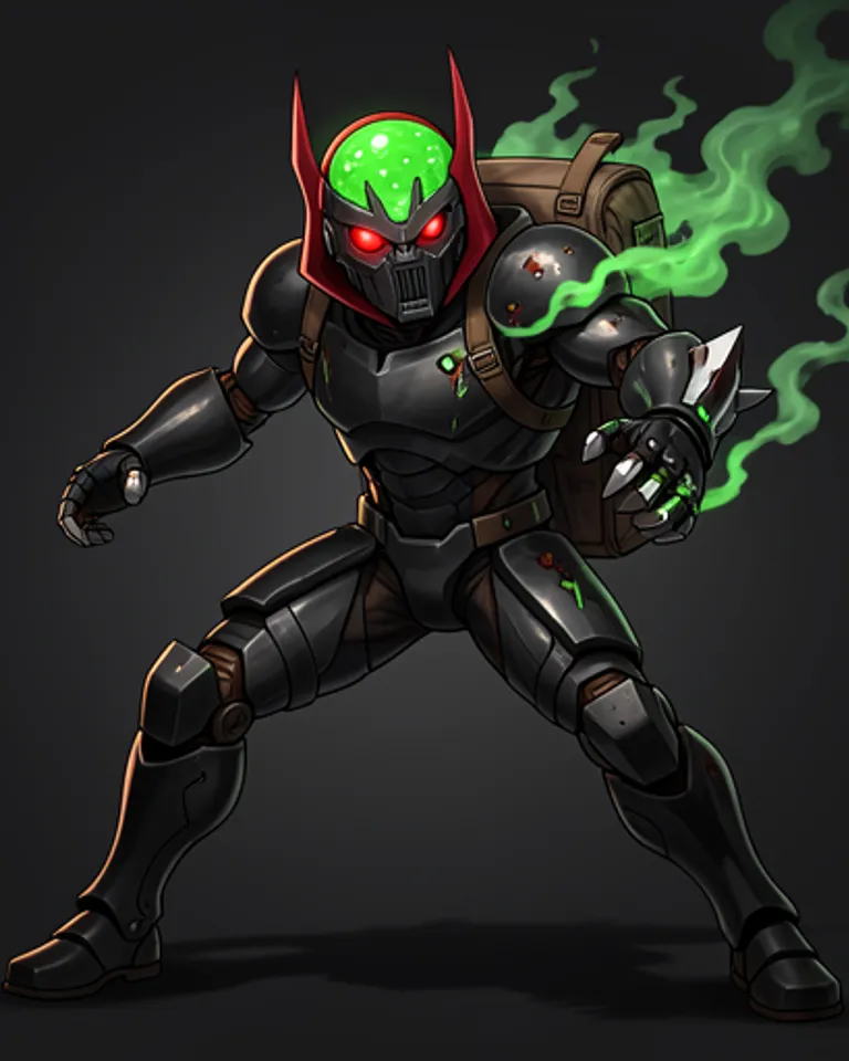 Portrait of Black Grail