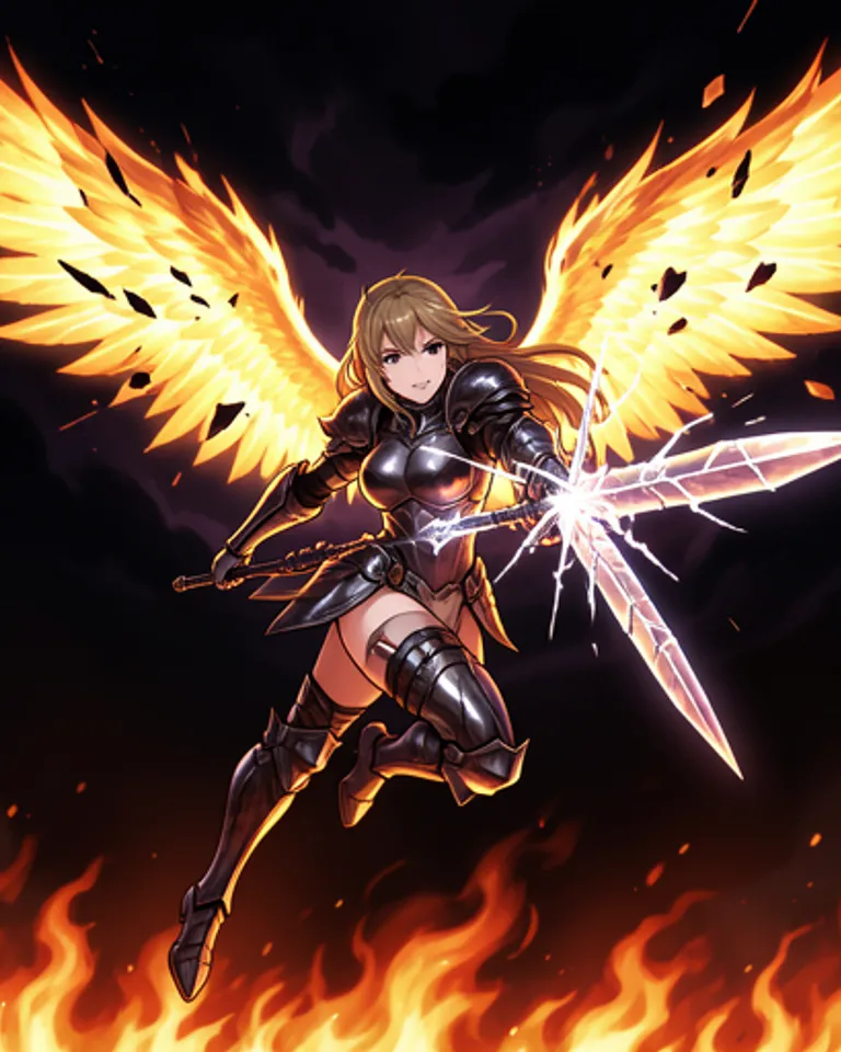 Portrait of Gabriela - Divine sky splitter