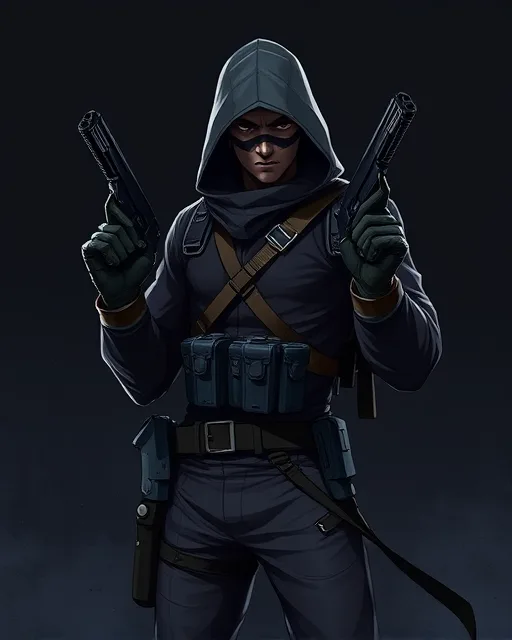 Portrait of Shadow Soldier