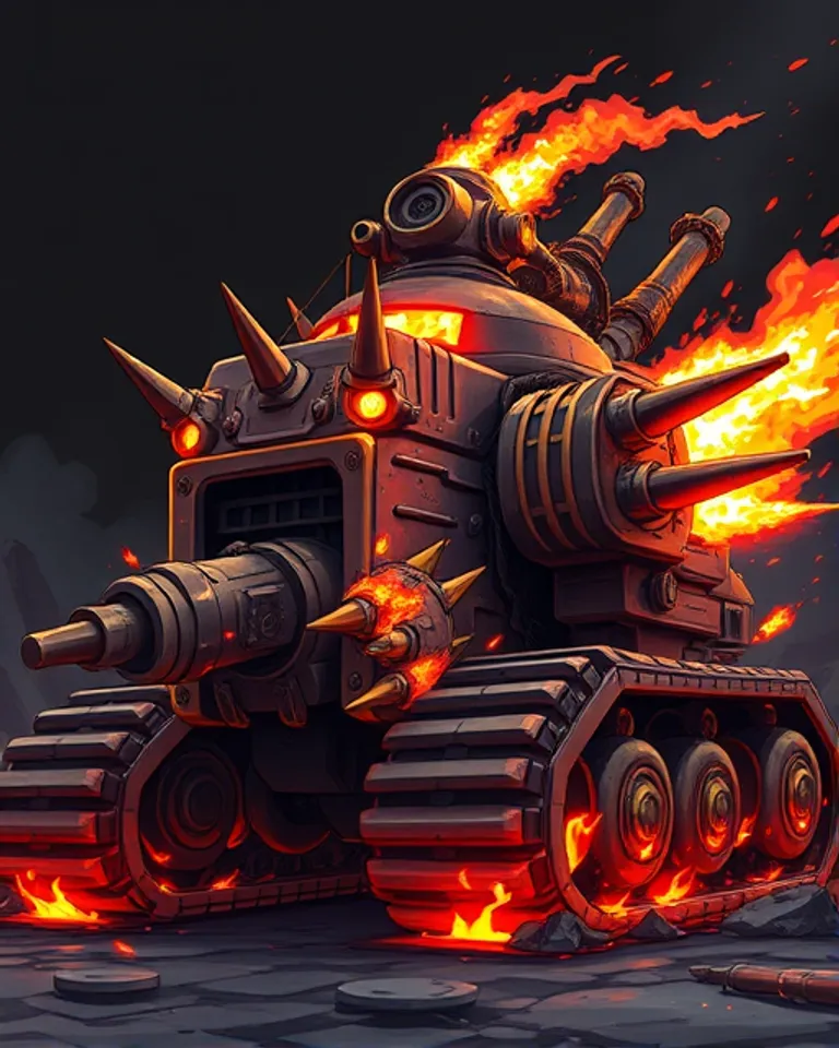 Portrait of Daizy the killdozer