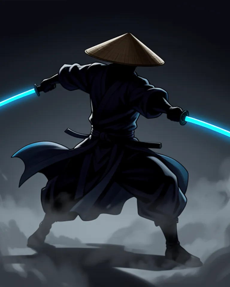 Portrait of Unseen Samurai The Unseen