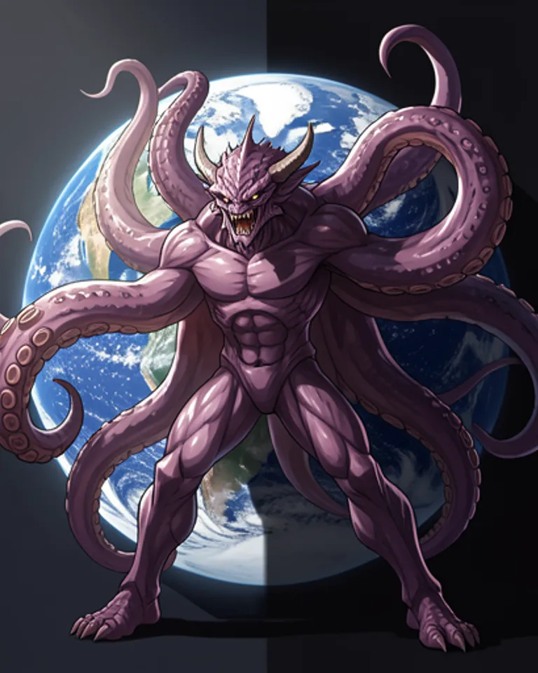Portrait of The Mightiest Eldritch God