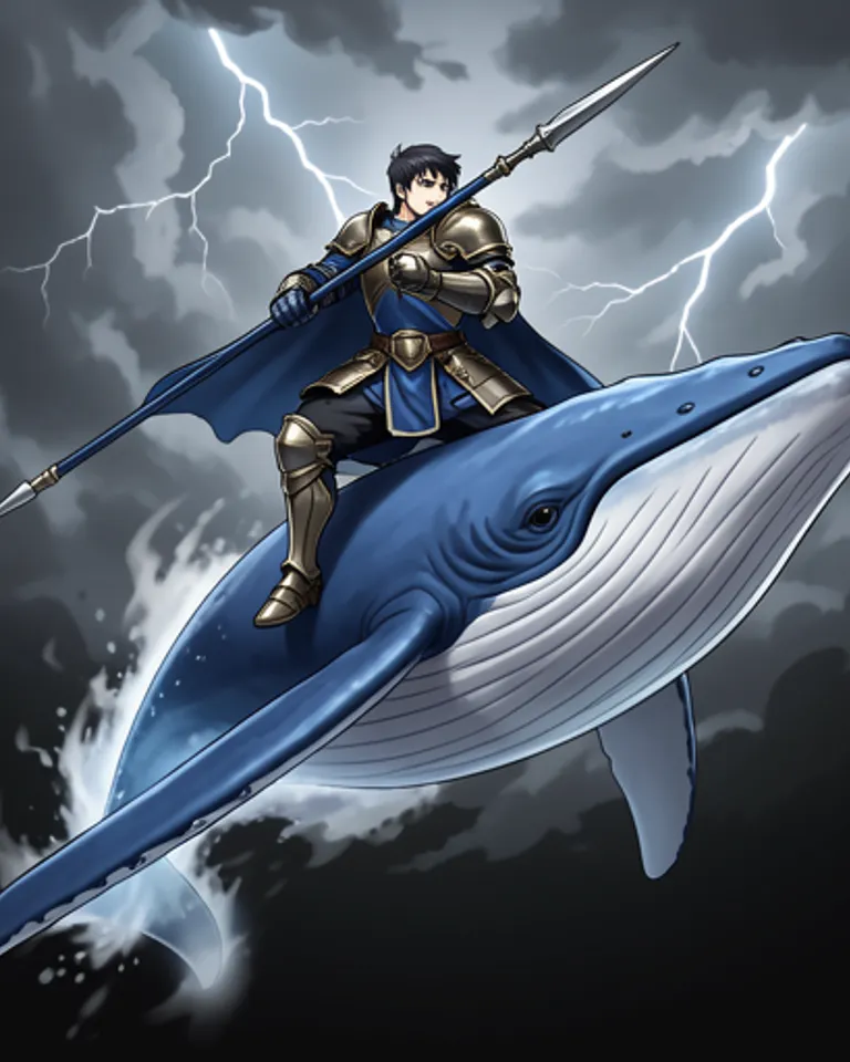 Portrait of Knight of the Grand Whale