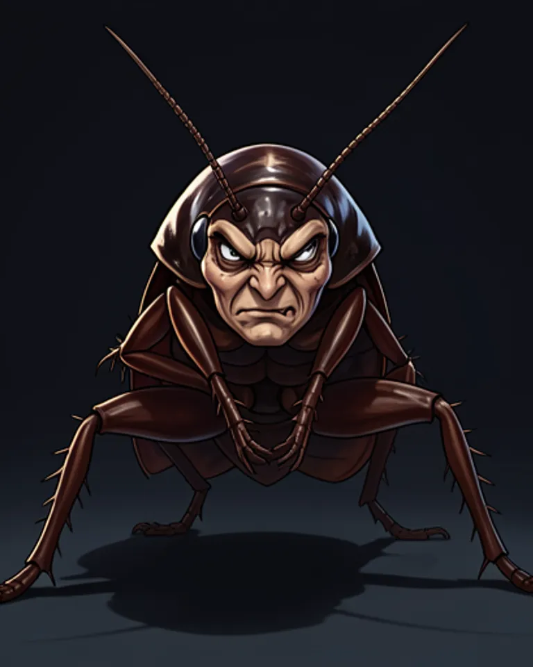 Portrait of Roach king
