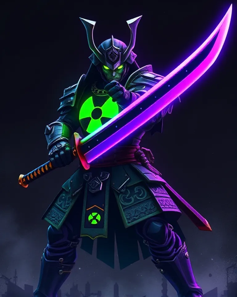 Portrait of Atomic Samurai