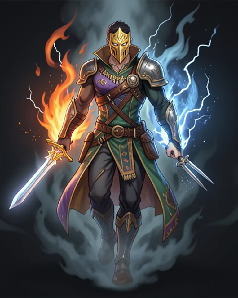 Portrait of Mardu of Many Faces