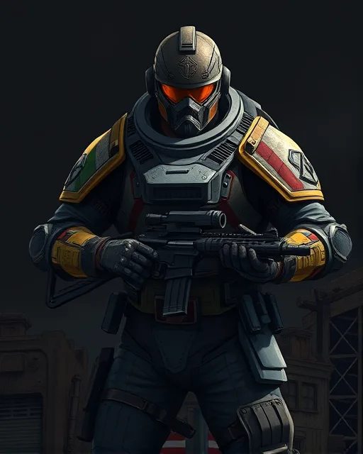 Portrait of Iron Operator