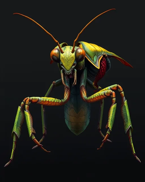 Portrait of Acid Mantis