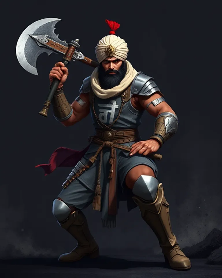 Portrait of Indian Executioner