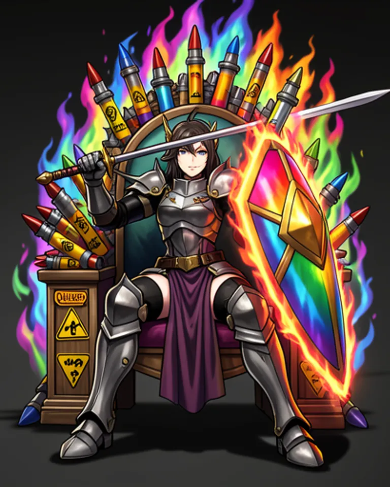 Portrait of Queen The Nuker