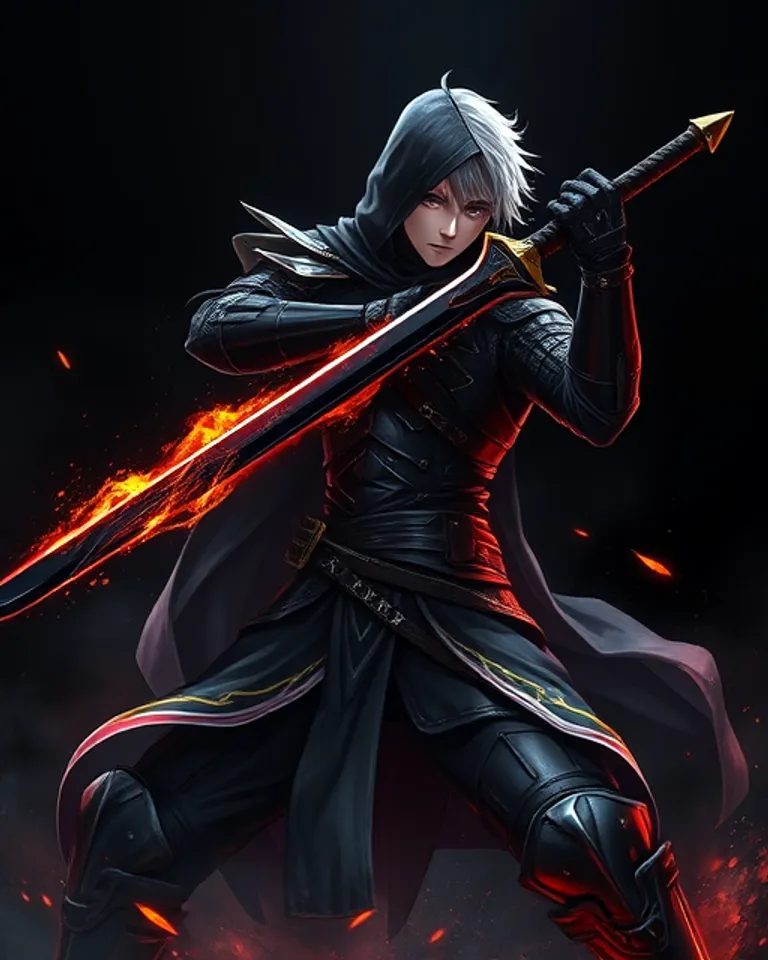 Portrait of Shadow The Slayer