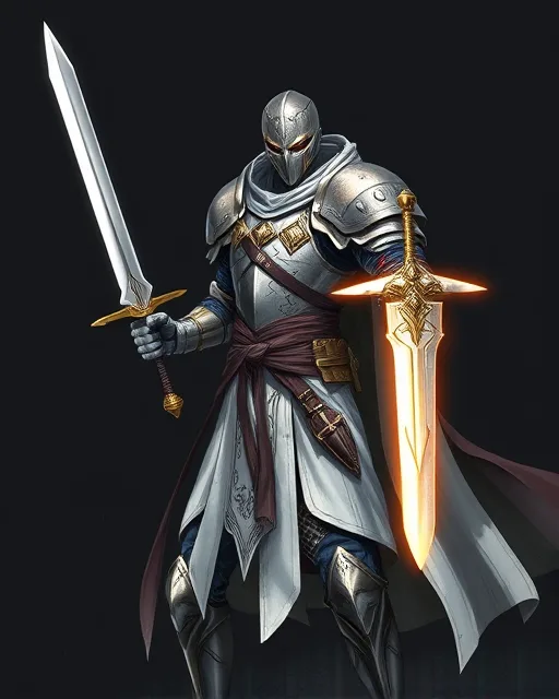 Portrait of Broken Templar