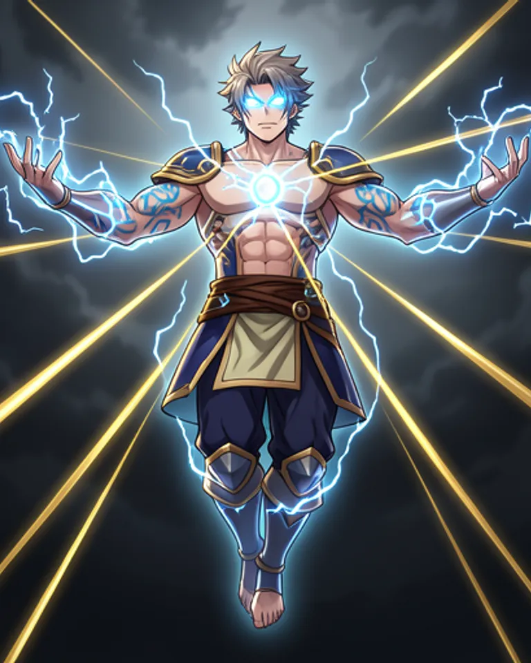 Portrait of Thunder King