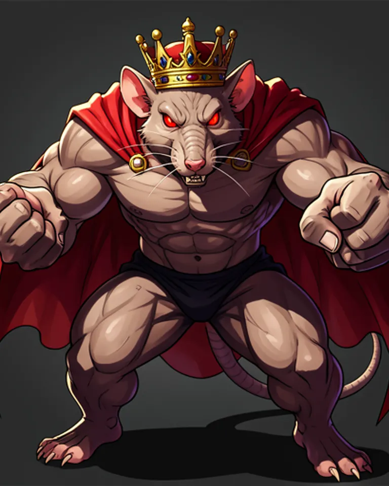 Portrait of Rat King