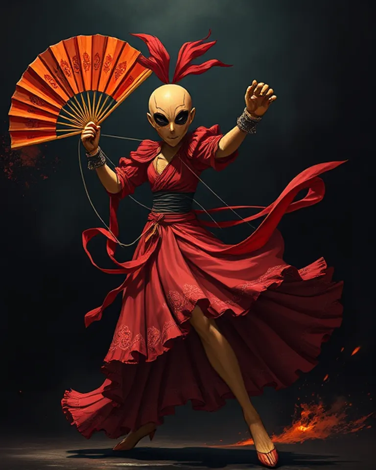 Portrait of Pamela Puppet