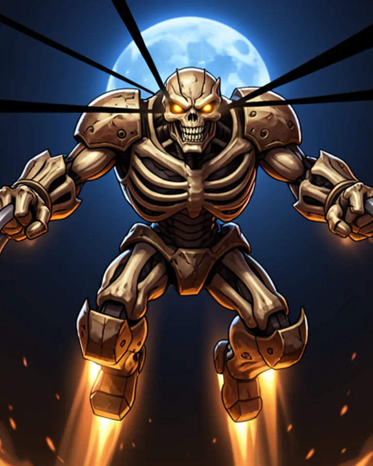 Portrait of SKELE-TR0N PR1M3
