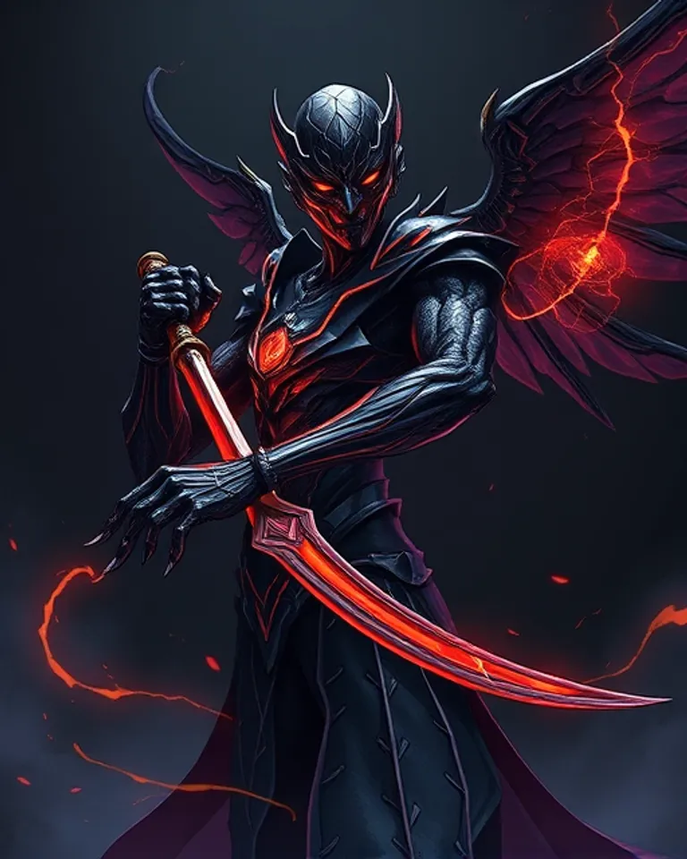 Portrait of void of the dead