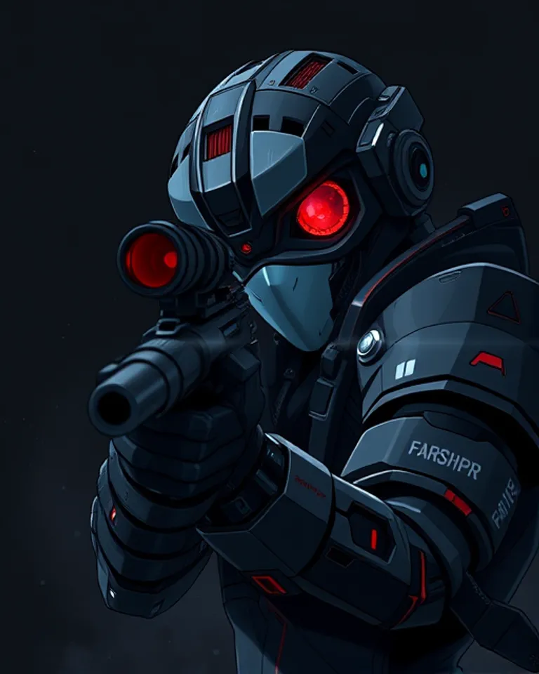 Portrait of Farsight, the Sniper