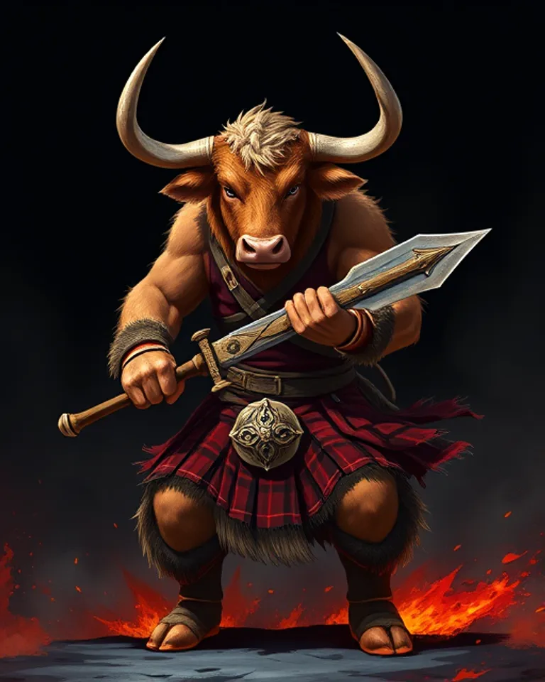 Portrait of 'Arry the Highland cow