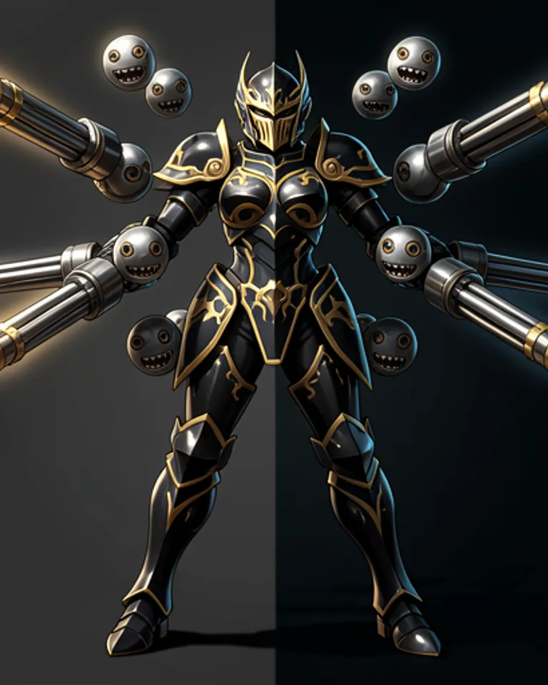 Portrait of Steel Mother