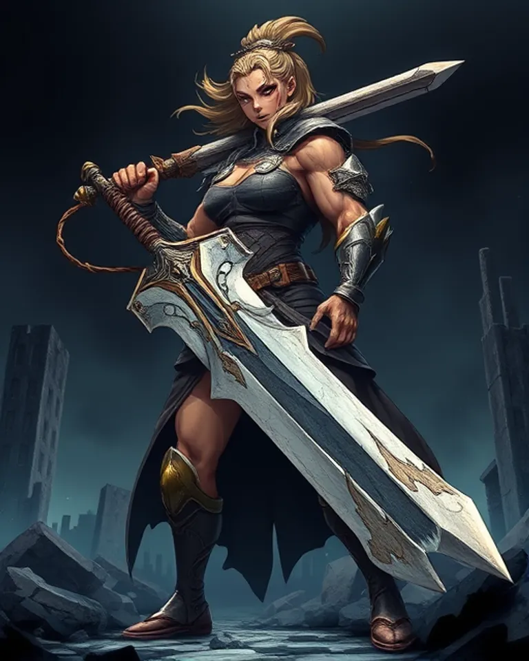 Portrait of The Destroyer of Fighters