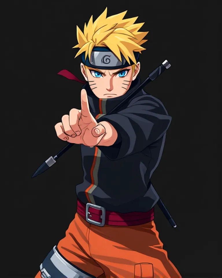 Portrait of Naruto the Ninja