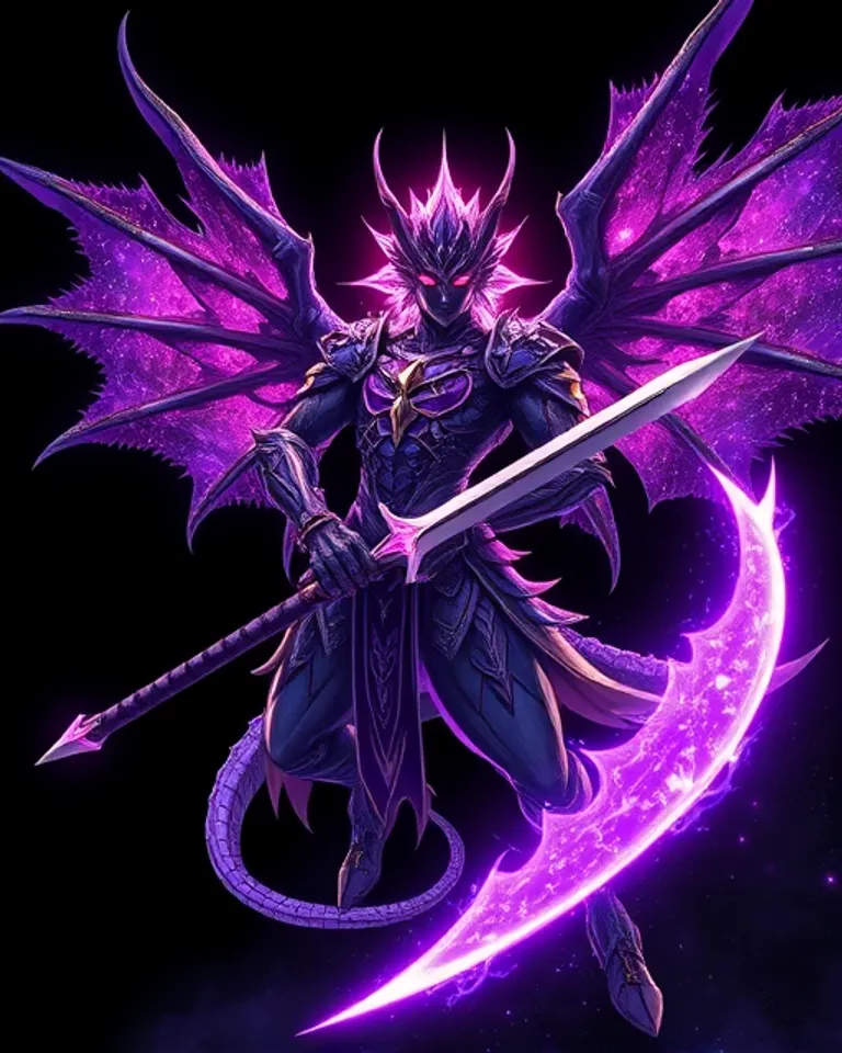 Portrait of Slicer the Astral Dragon