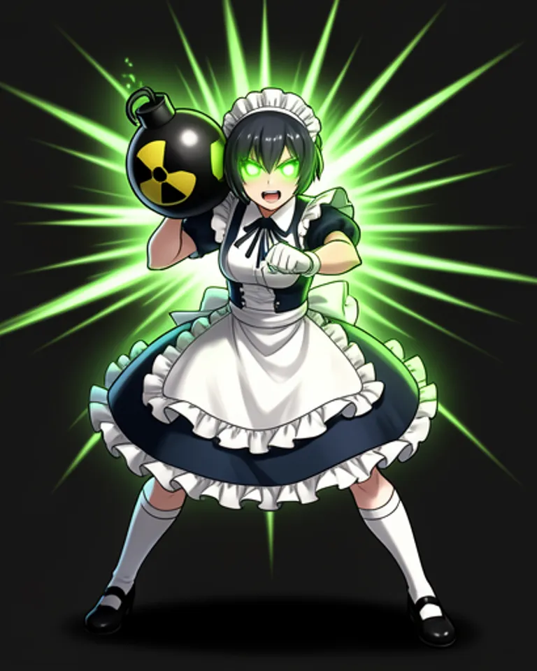 Portrait of Atomic Maid