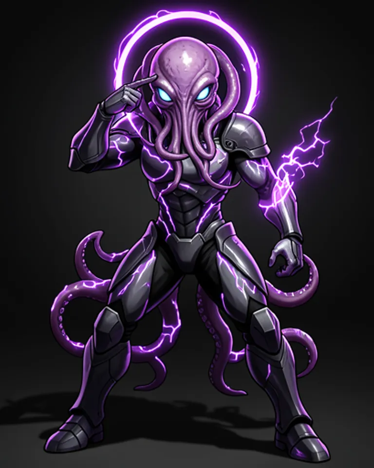 Portrait of Psionic Mindflayer