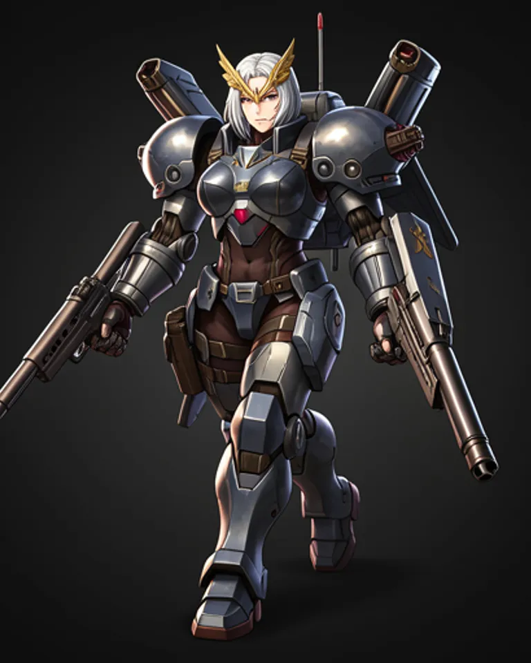 Portrait of Erina the Ruthless, Godly Valkyrie