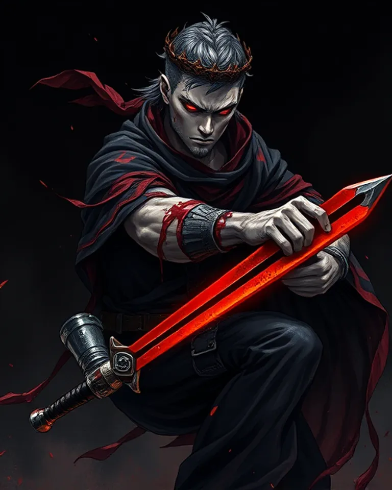 Portrait of the Red Gaze