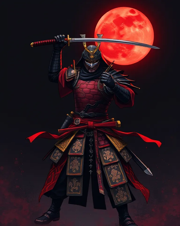 Portrait of The Last Undying Ronin
