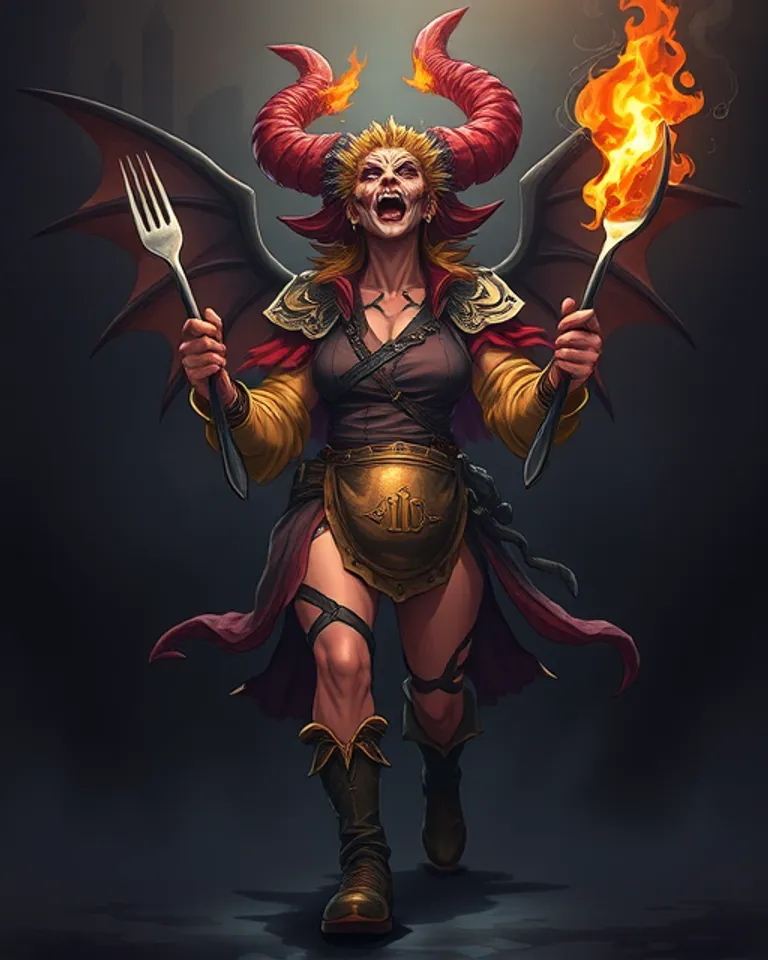 Portrait of Kitchen Witch