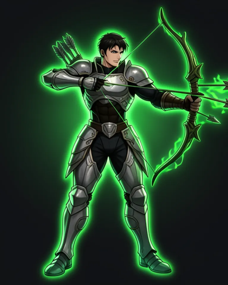 Portrait of Nonix The venomous archer