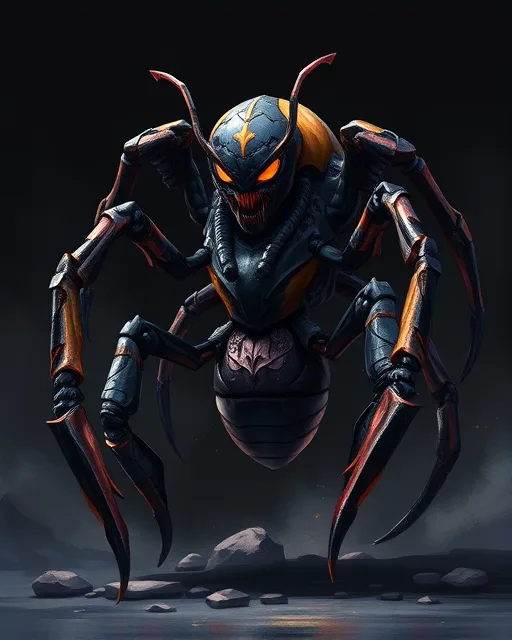 Portrait of Venom Spider