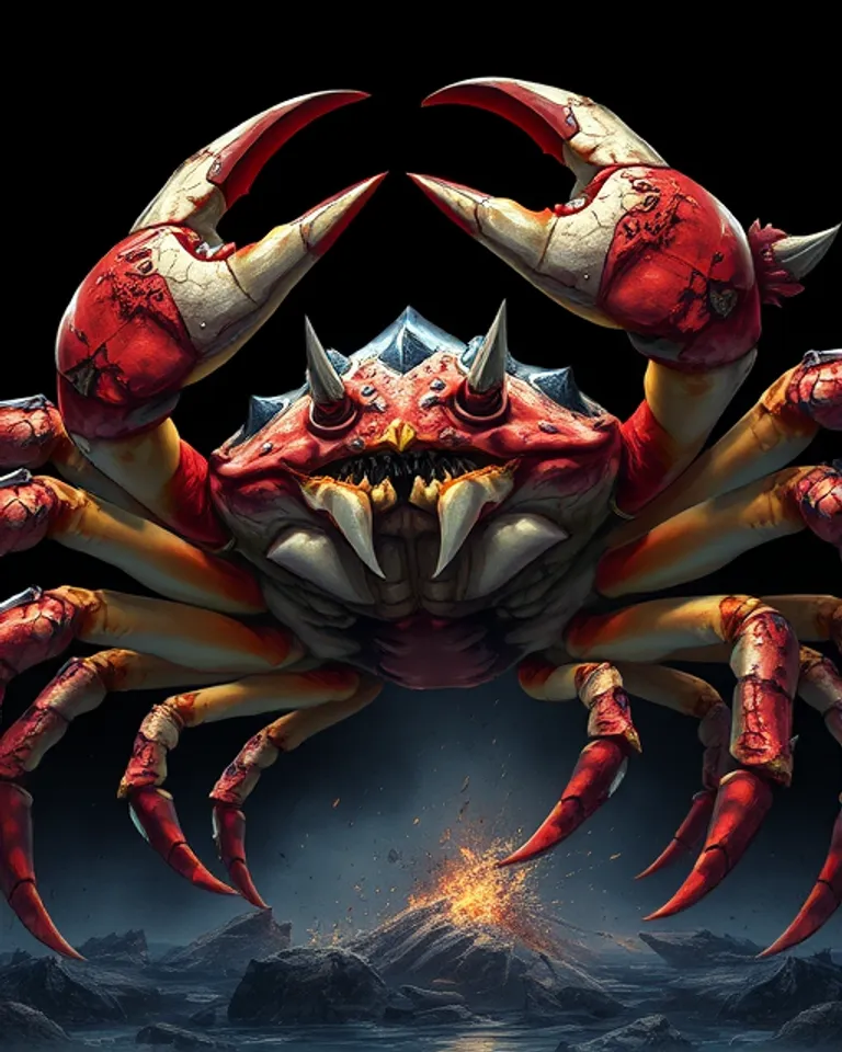 Portrait of King Krab, King of the Crabs