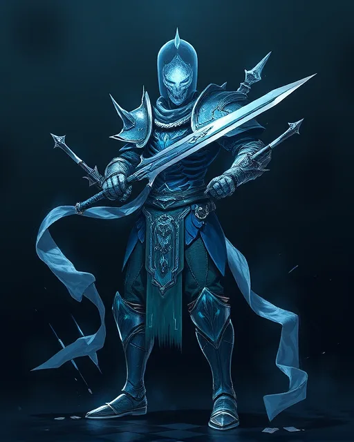 Portrait of Hollow Warrior