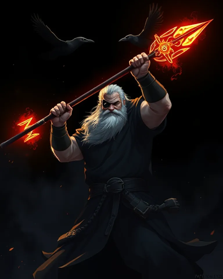 Portrait of Odin