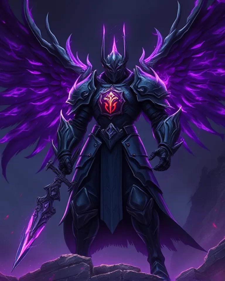 Portrait of The Void Knight