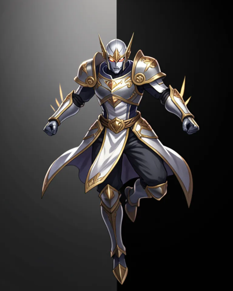 Portrait of Sorcerous Grail-Bot Knight