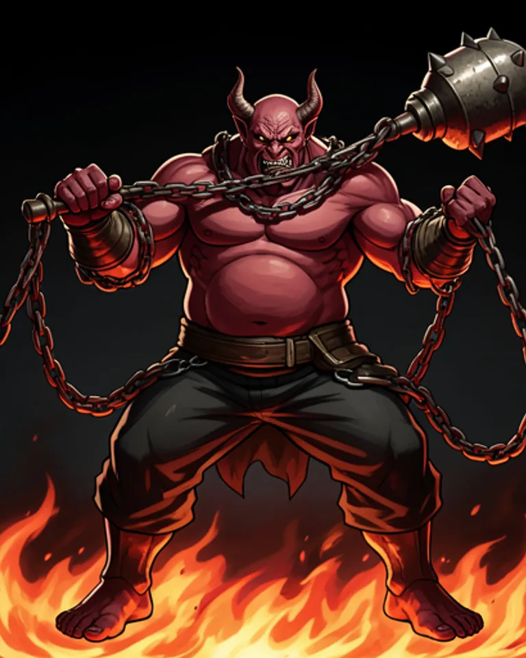 Portrait of Demon Enchainer