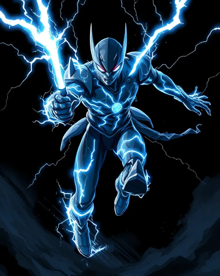 Portrait of Static Shock